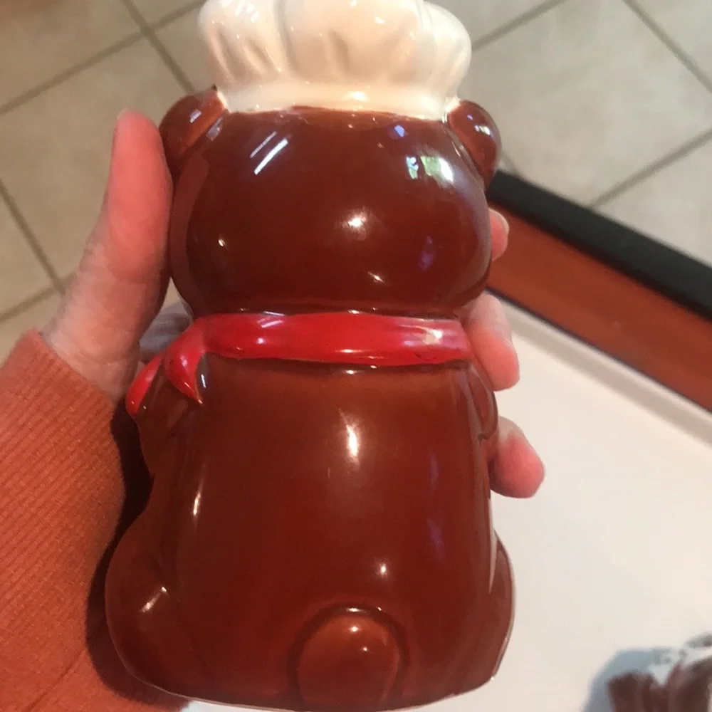 B&D Chef Teddy Bear Salt Pepper Shakers